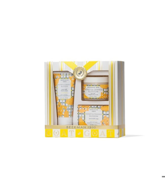 Honey & Orange Blossom Hand 3-Piece Bodycare Gift Set