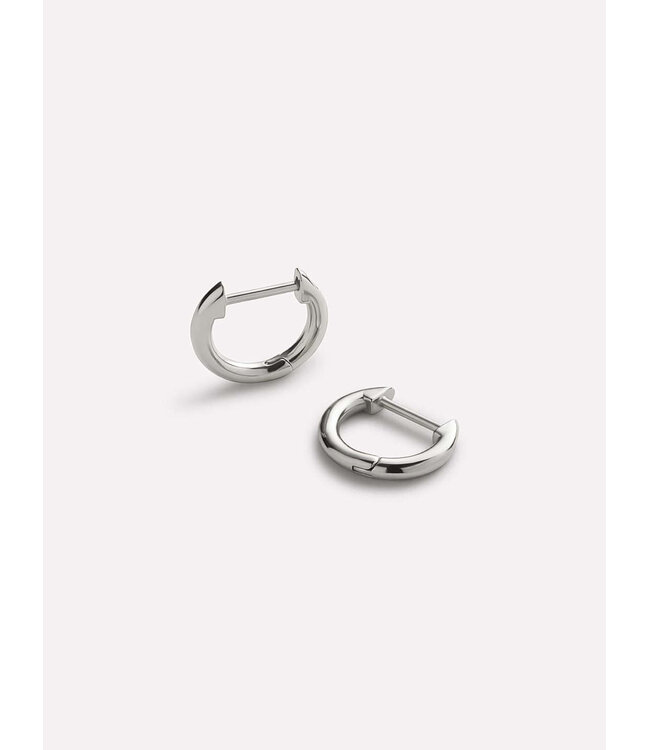 Sterling Silver Mini Huggie Hoops
