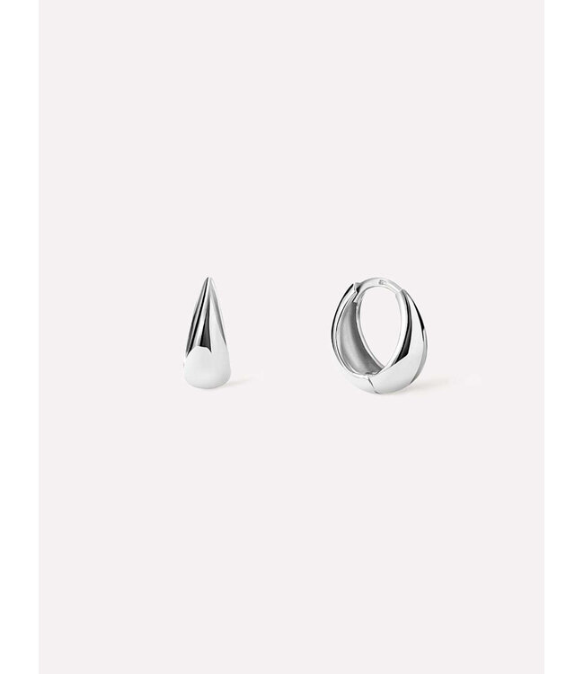 Bold Huggie Hoops - Nate Silver