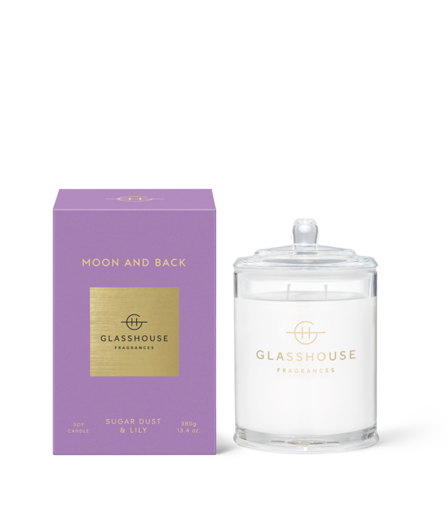 GLASSHOUSE FRAGRANCES 13.4 oz. Moon and Back Candle