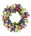 26 Inch Snowball/Lilac/Tulip Wreath Mixed