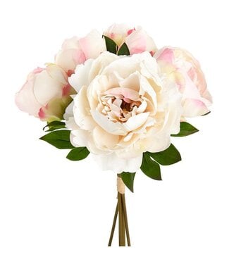 14 Inch Real Touch Peony Bundle x6
