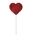 34 Inch Sequin Heart Pick