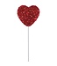20 Inch Sequin Heart Pick
