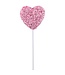 20 Inch Sequin Heart Pick