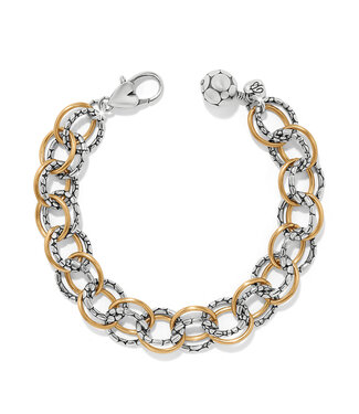 BRIGHTON Pebble Link Two Tone Bracelet