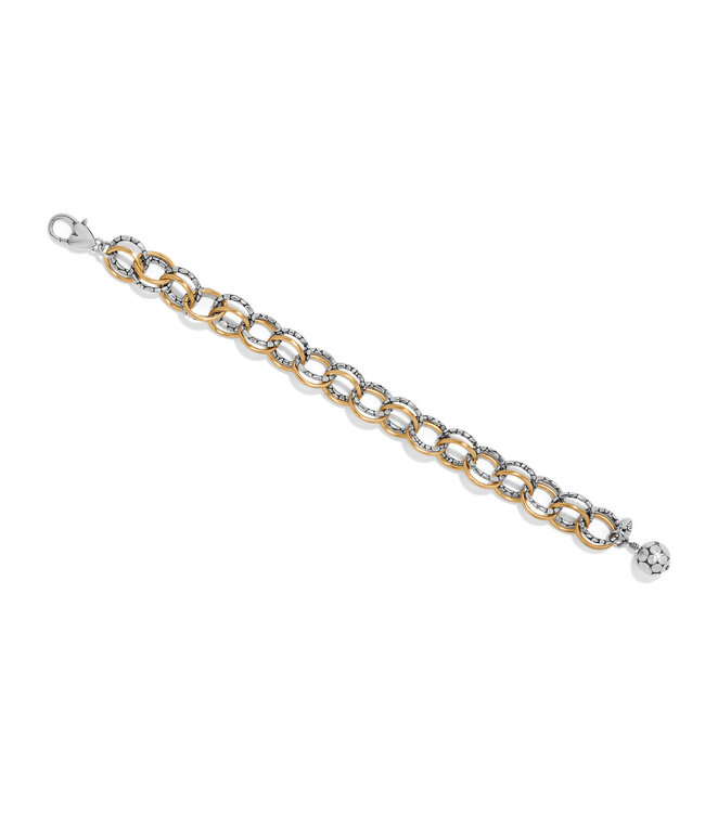 BRIGHTON Pebble Link Two Tone Bracelet