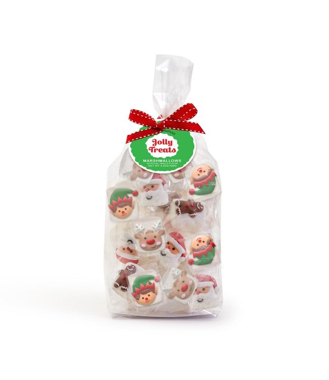 Jolly Treats Vanilla Flavor Marshmallow Candy In Gift Bag
