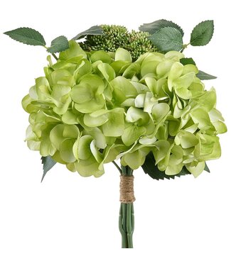 13 Inch Hydrangea/Angelica Bouquet