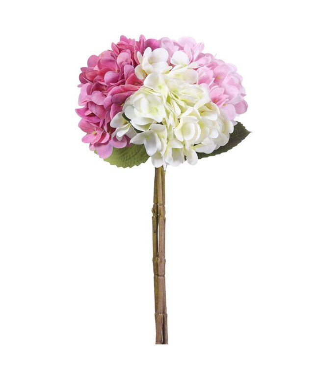 17.5 Inch Real Touch Hydrangea Bundle x3