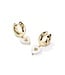 KENDRA SCOTT Sasha Heart Huggie Earrings