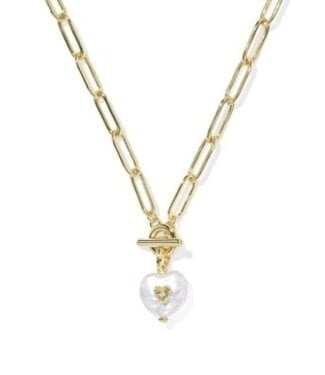 KENDRA SCOTT Sasha Heart Short Pendant Necklace
