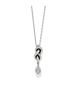 BRIGHTON Interlok Single Knot Drop Necklace