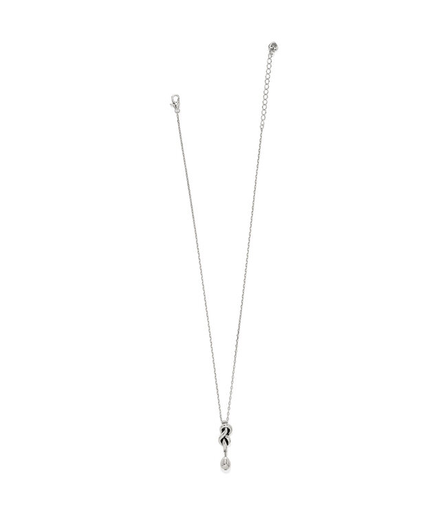 BRIGHTON Interlok Single Knot Drop Necklace