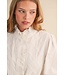 Lucy Ruffled Lace Trim Button Down Top