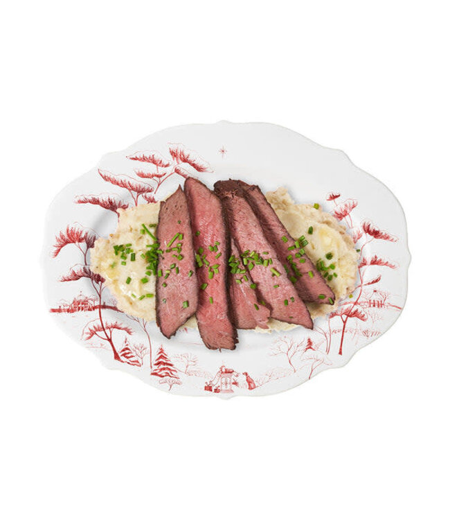JULISKA Country Estate Winter Frolic 15" Platter