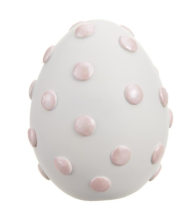 6" Egg White Pink