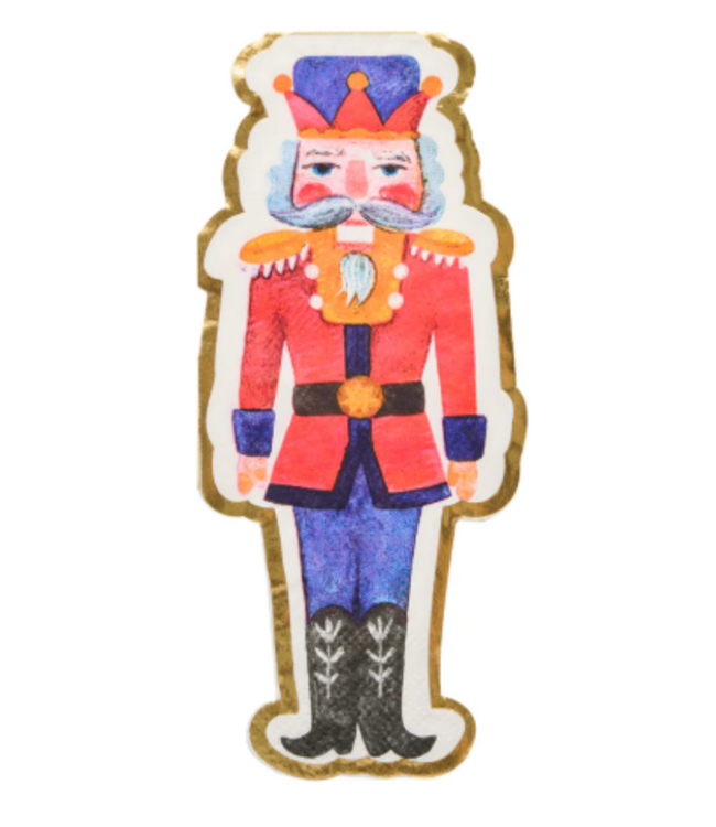 Whimsical Nutcracker Diecut Guest Towel