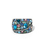 BRIGHTON Trust Your Journey Blues Ring