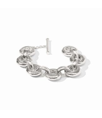 JULIE VOS Cannes Demi Link Bracelet Silver