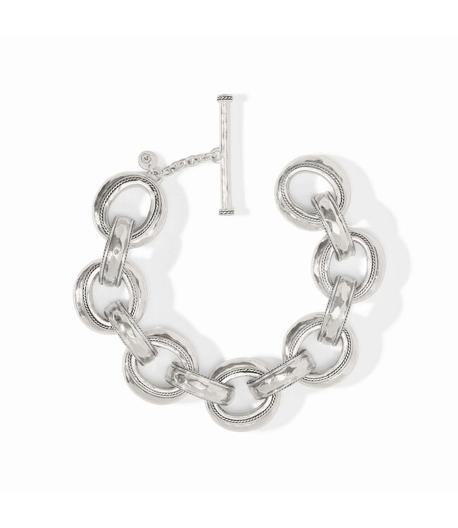 JULIE VOS Cannes Demi Link Bracelet Silver