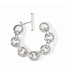 JULIE VOS Cannes Demi Link Bracelet Silver