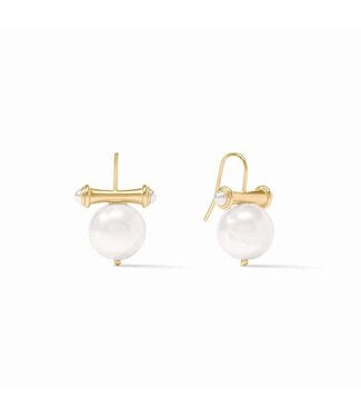 JULIE VOS Bamboo Pearl Earring