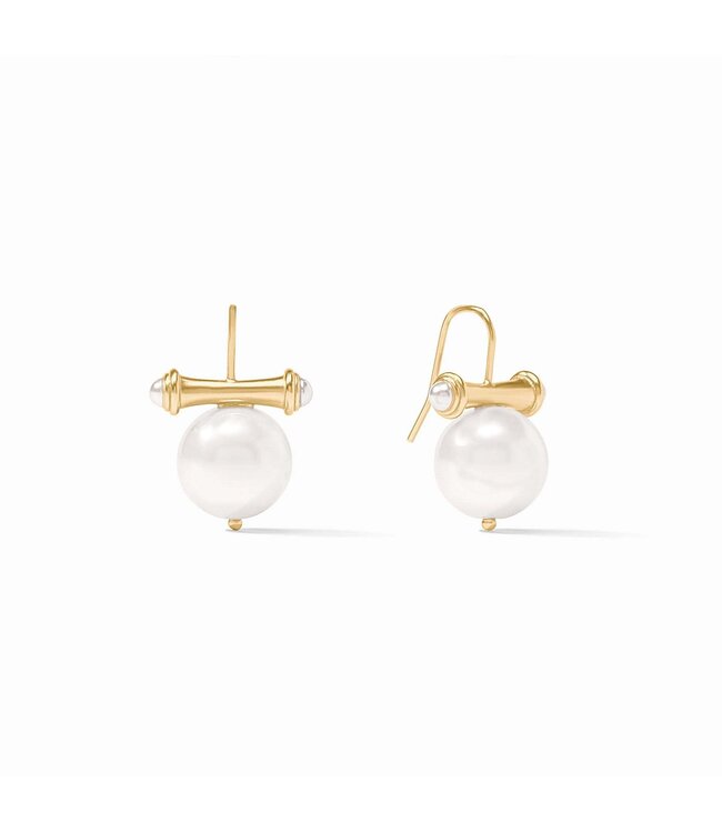 JULIE VOS Bamboo Pearl Earring