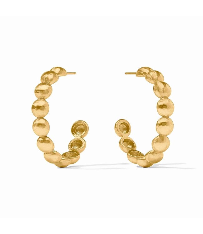 JULIE VOS Solara Nova Hoop Gold