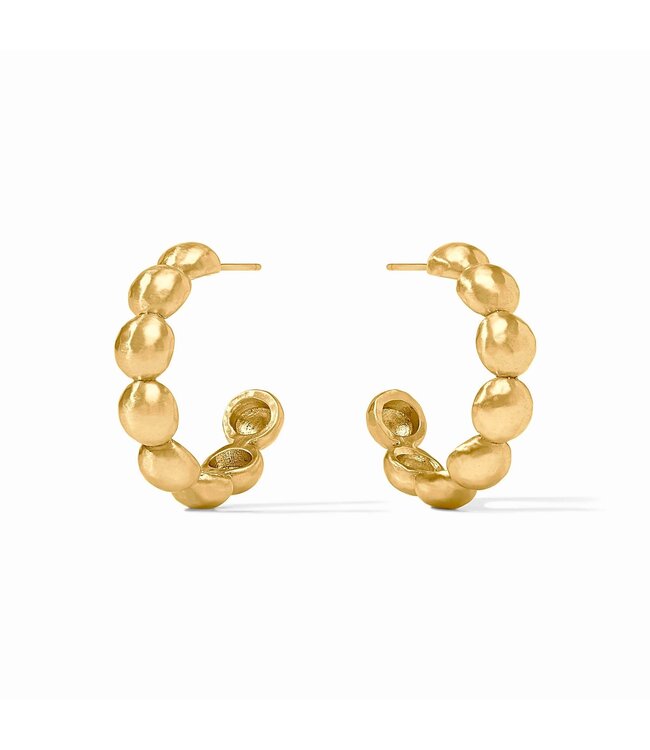 JULIE VOS Solara Nova Hoop Gold