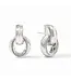 JULIE VOS Cannes Doorknocker Earring Silver