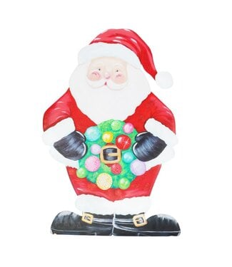 THE ROUND TOP COLLECTION Merry & Bright Santa