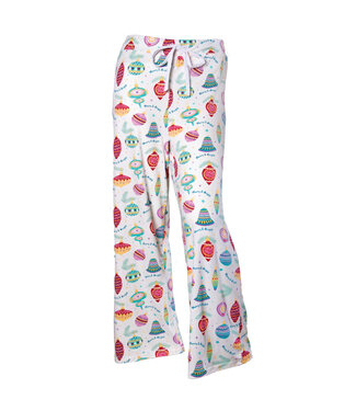 Merry and Bright Ornaments Ladies PJ Pant