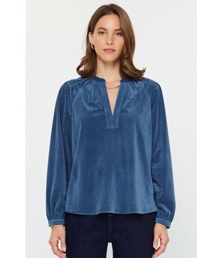 Abigail Fine Corduroy Long Sleeve Top