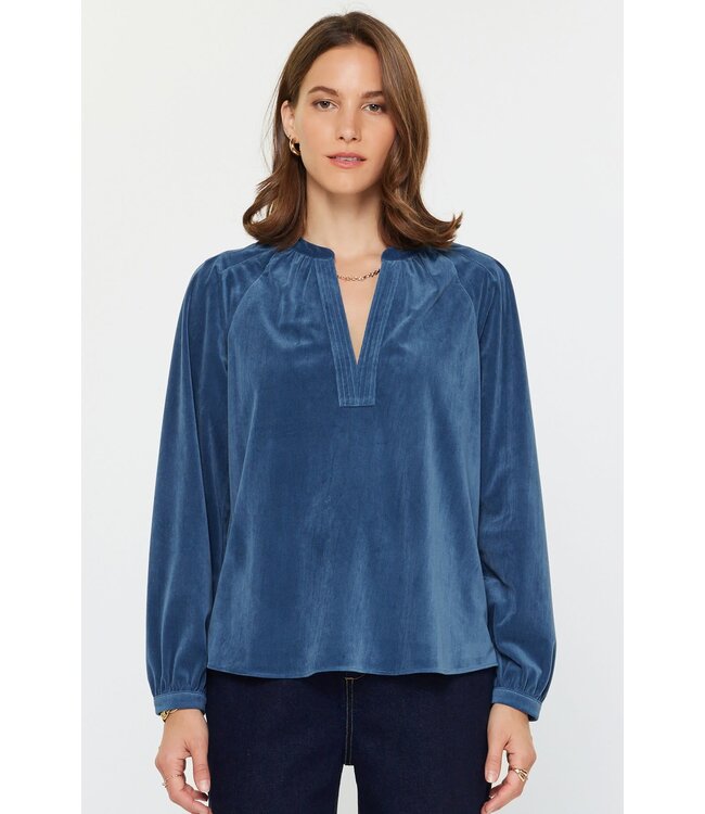 Abigail Fine Corduroy Long Sleeve Top