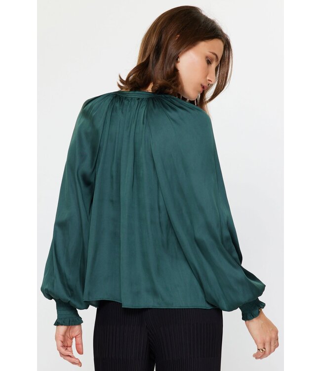 Grace Long Sleeve V-neck Blouse