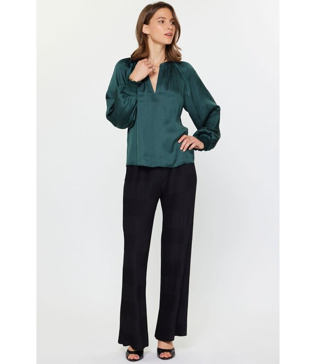 Grace Long Sleeve V-neck Blouse