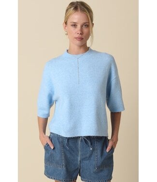 Alice Parker Half-Sleeve Sweater