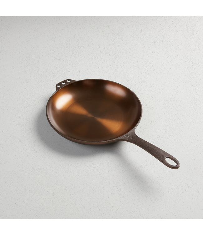 SMITHEY IRONWARE No. 10 Cast Iron Chef Skillet