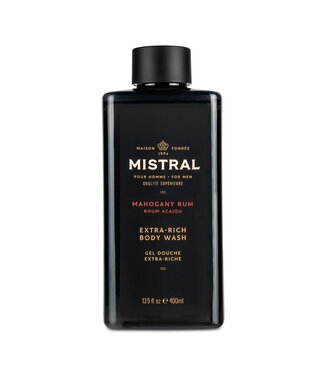 MISTRAL Mahogany Rum Body Wash