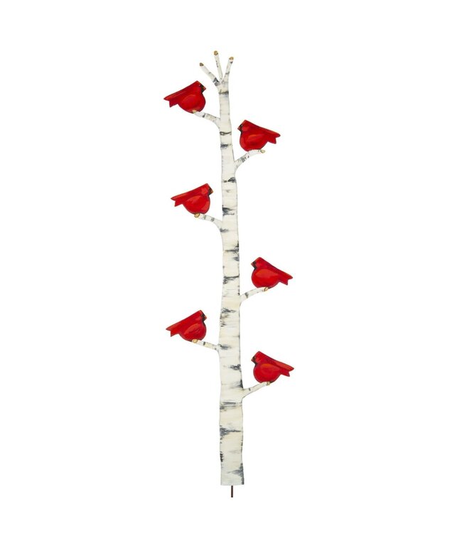 THE ROUND TOP COLLECTION Cardinals on a Branch