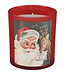 Santa's Reindeer Candle