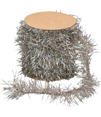 Tinsel Garland - Silver