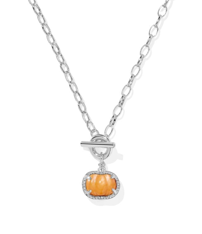 KENDRA SCOTT Pumpkin Link and Chain Necklace