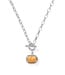 KENDRA SCOTT Pumpkin Link and Chain Necklace