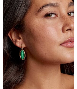 KENDRA SCOTT Dani Bezel Drop Earrings