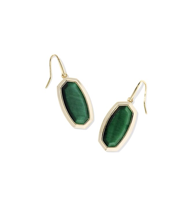 KENDRA SCOTT Dani Bezel Drop Earrings
