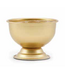 Metal Urn Round All Gold