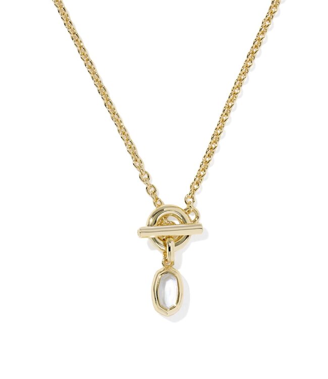 KENDRA SCOTT Mini Elisa Toggle Short Pendant Necklace