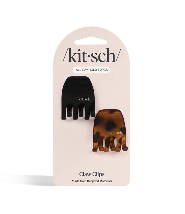 KITSCH Eco - Friendly Claw Clips - Medium 2pc Set